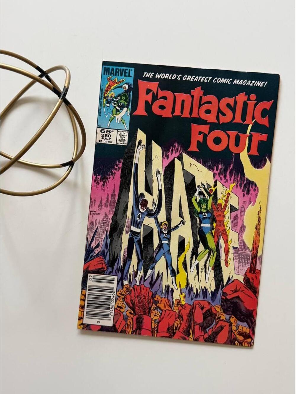 Fantastic Four #280 (1985) 1st Malice App | Sue Storm Newsstand Comic Book Key